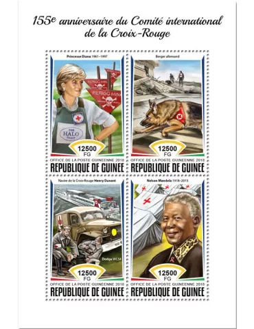 n° 9400/9403 - Timbre GUINÉE Poste