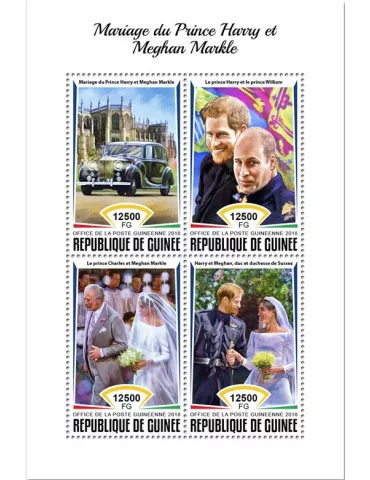 n° 9432/9435 - Timbre GUINÉE Poste