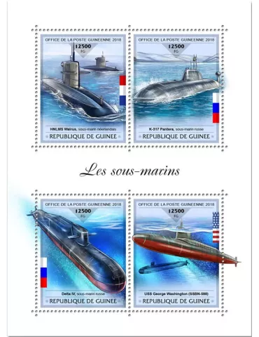 n° 9492/9495 - Timbre GUINÉE Poste