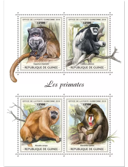 n° 9516/9519 - Timbre GUINÉE Poste