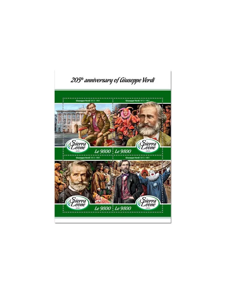 n° 7621/7624 - Timbre SIERRA LEONE Poste