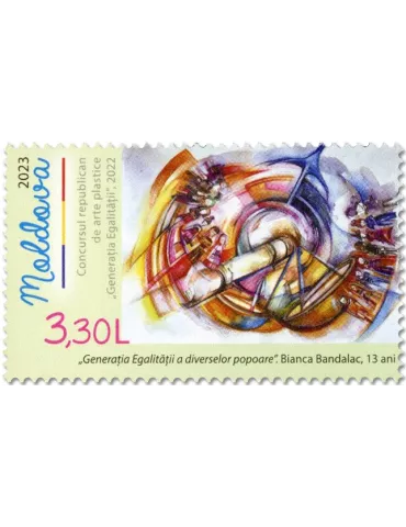 n° 1119/1120 - Timbre MOLDAVIE Poste