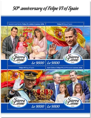 n° 7649/7652 - Timbre SIERRA LEONE Poste