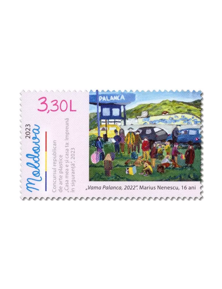 n° 1119/1120 - Timbre MOLDAVIE Poste