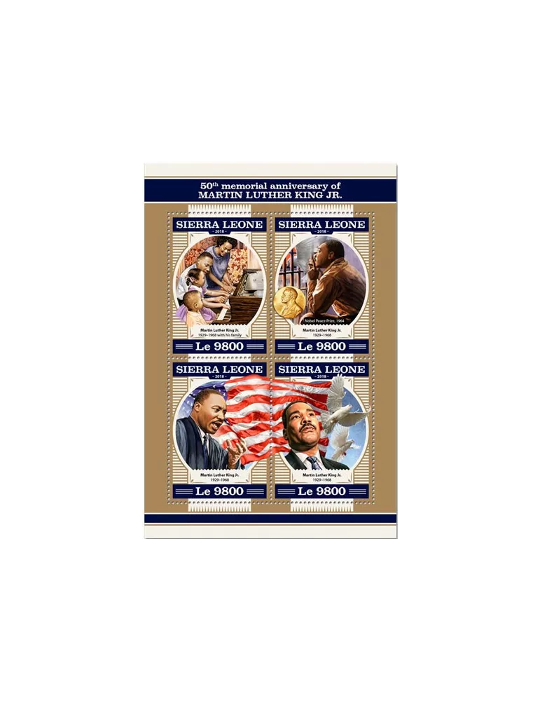 n° 7733/7736 - Timbre SIERRA LEONE Poste