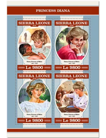 n° 7785/7788 - Timbre SIERRA LEONE Poste