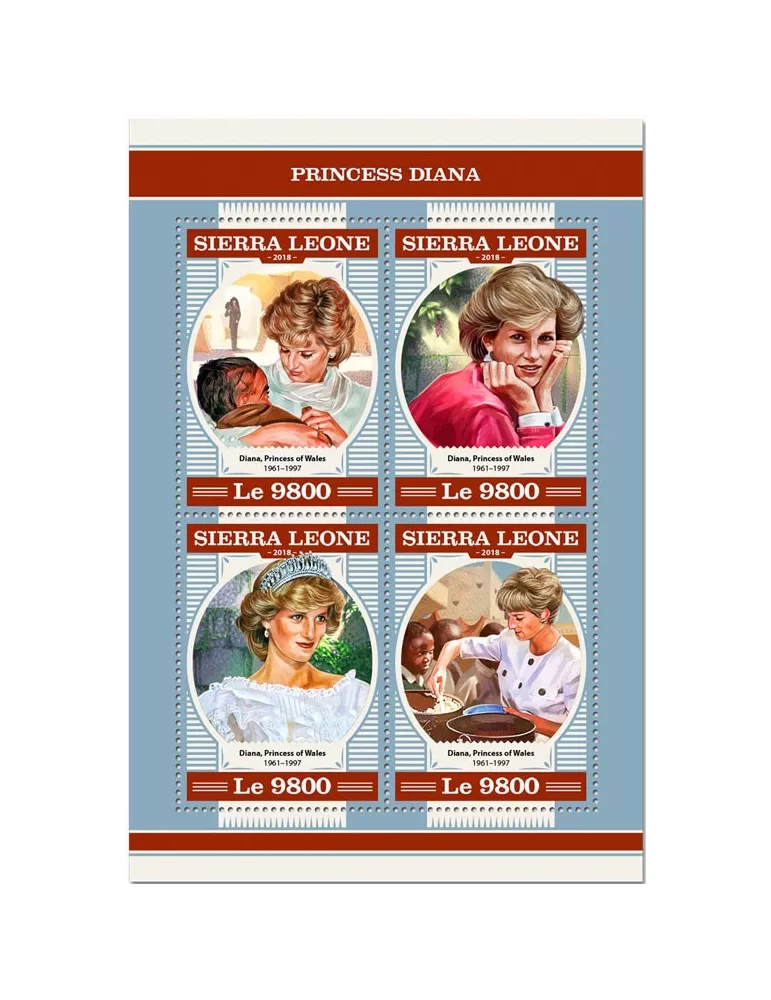 n° 7785/7788 - Timbre SIERRA LEONE Poste