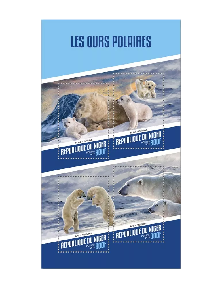 n° 4485/4488 - Timbre NIGER Poste