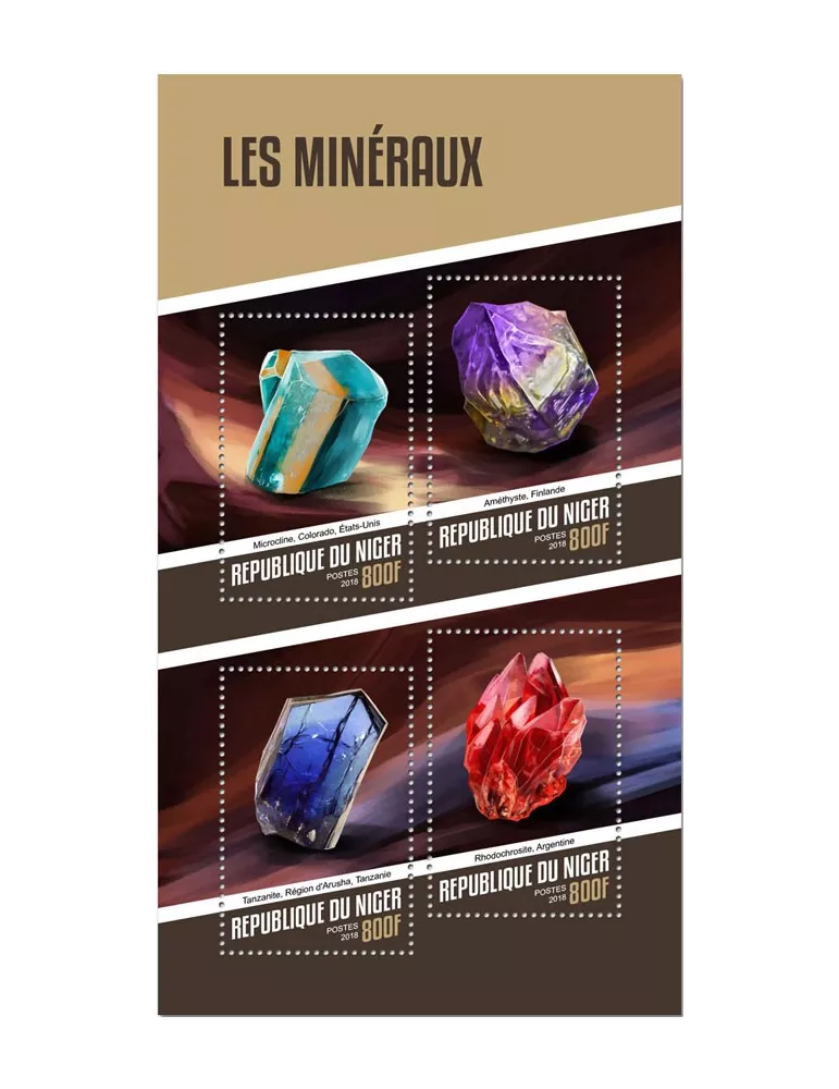 n° 4533/4536 - Timbre NIGER Poste