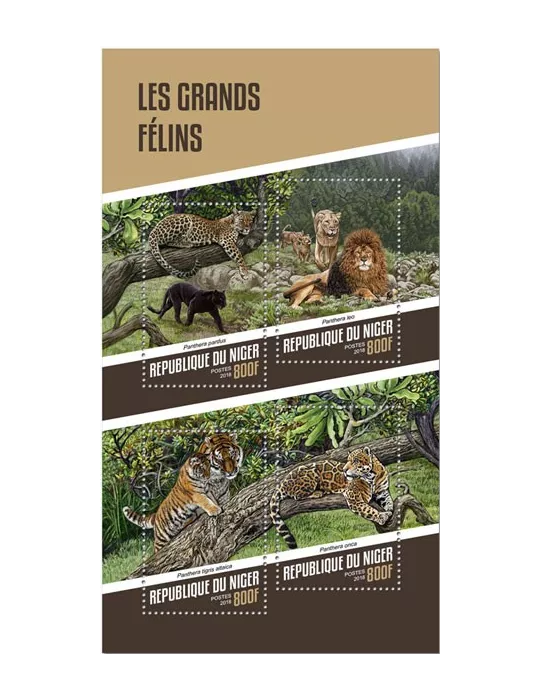 n° 4537/4540 - Timbre NIGER Poste