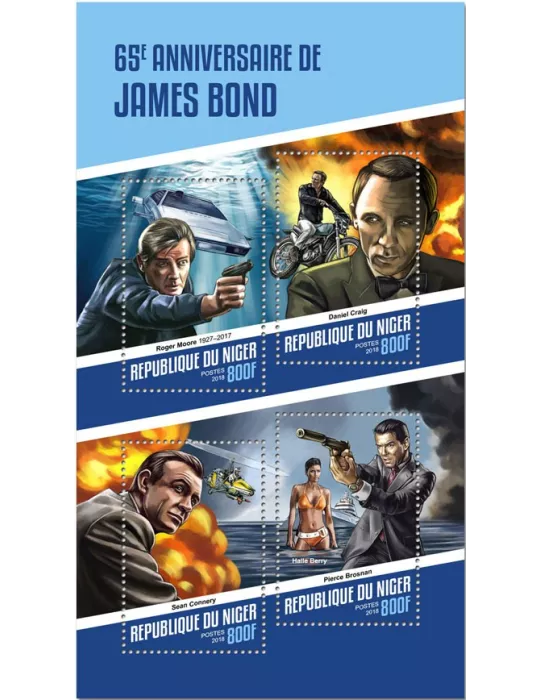 n° 4549/4552 - Timbre NIGER Poste