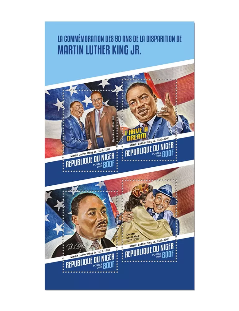 n° 4557/4560 - Timbre NIGER Poste