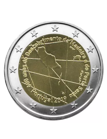 2 EURO COMMEMORATIVE 2019 : PORTUGAL (600 ans de la découverte de l´ile de Madère)