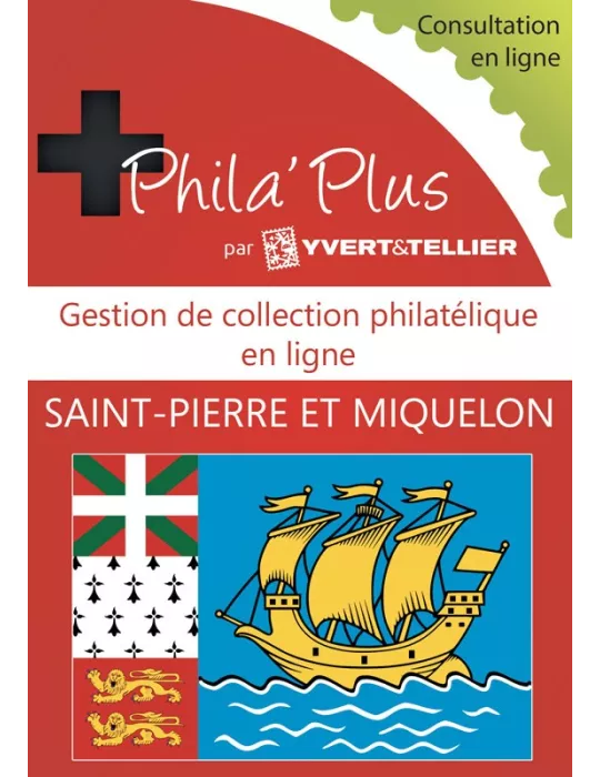 PHILA´Plus en ligne : Saint-Pierre et Miquelon (12 mois)