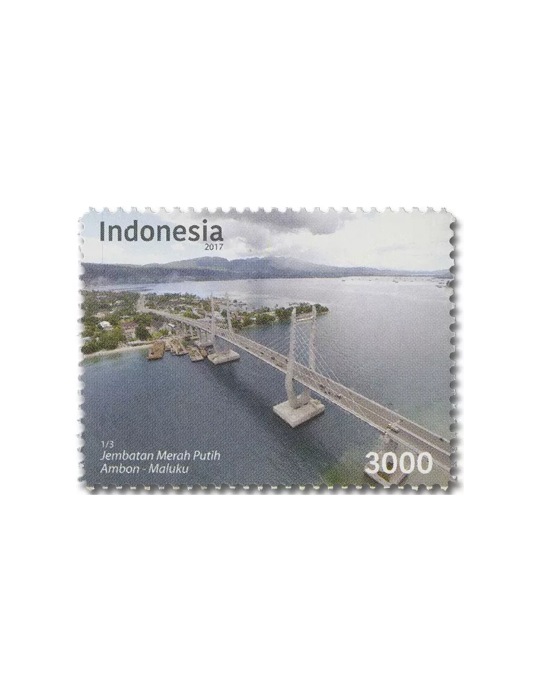 n° 2869/2871 - Timbre INDONESIE Poste