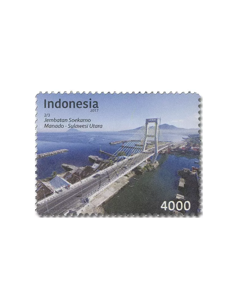n° 2869/2871 - Timbre INDONESIE Poste