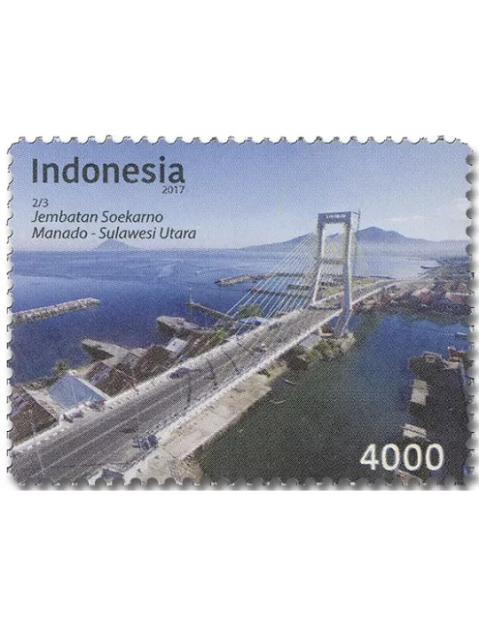 n° 2869/2871 - Timbre INDONESIE Poste