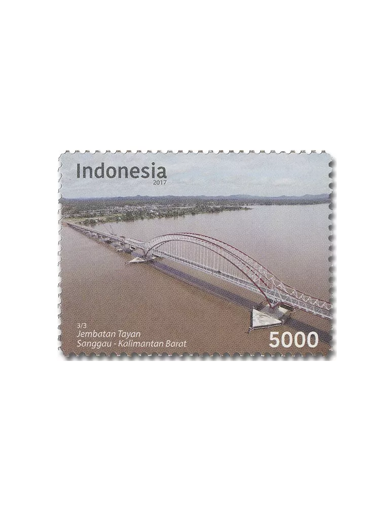 n° 2869/2871 - Timbre INDONESIE Poste