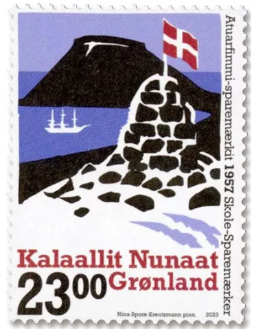 n° 912/913 - Timbre GROENLAND Poste 2