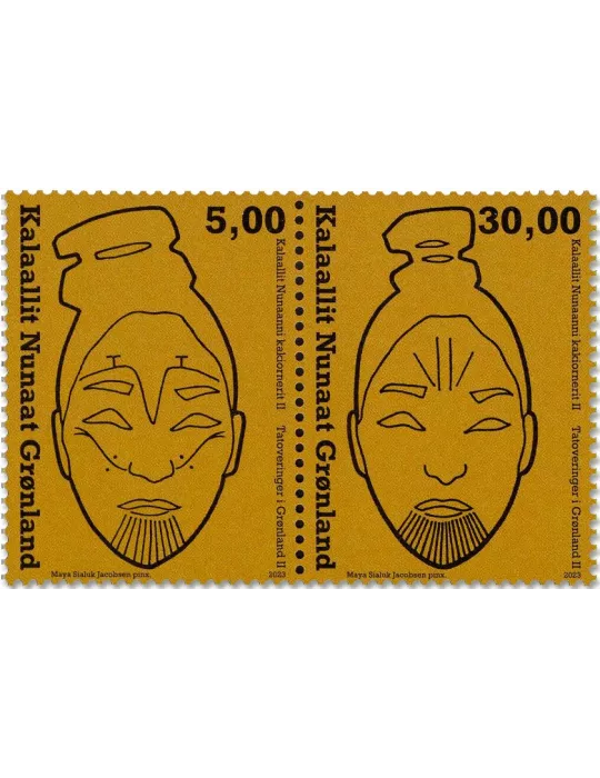 n° 919/920 - Timbre GROENLAND Poste