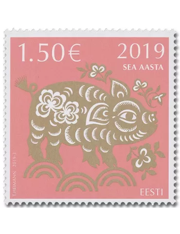 n° 870 - Timbre ESTONIE Poste