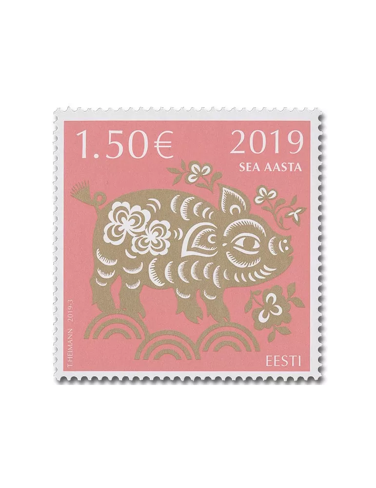 n° 870 - Timbre ESTONIE Poste