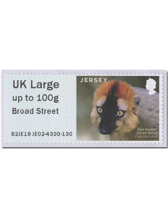 n° 119/124 - Timbre JERSEY Timbres de distributeurs