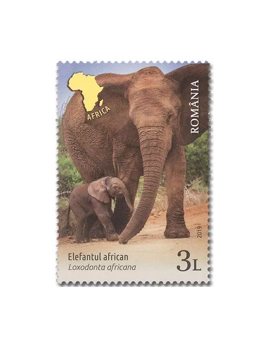 n° 6397/6400 - Timbre ROUMANIE Poste