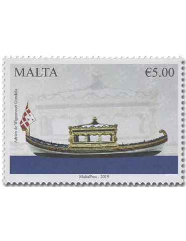 n° 1954/1955 - Timbre MALTE Poste 2