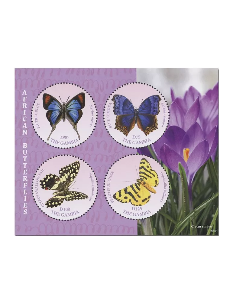 n° 5928/5931 - Timbre GAMBIE Poste