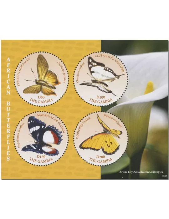 n° 5936/5939 - Timbre GAMBIE Poste