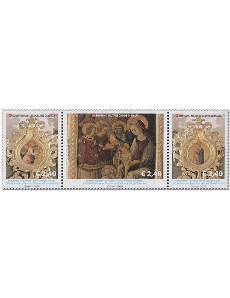 n° 1471/1473 - Timbre ORDRE de MALTE Poste