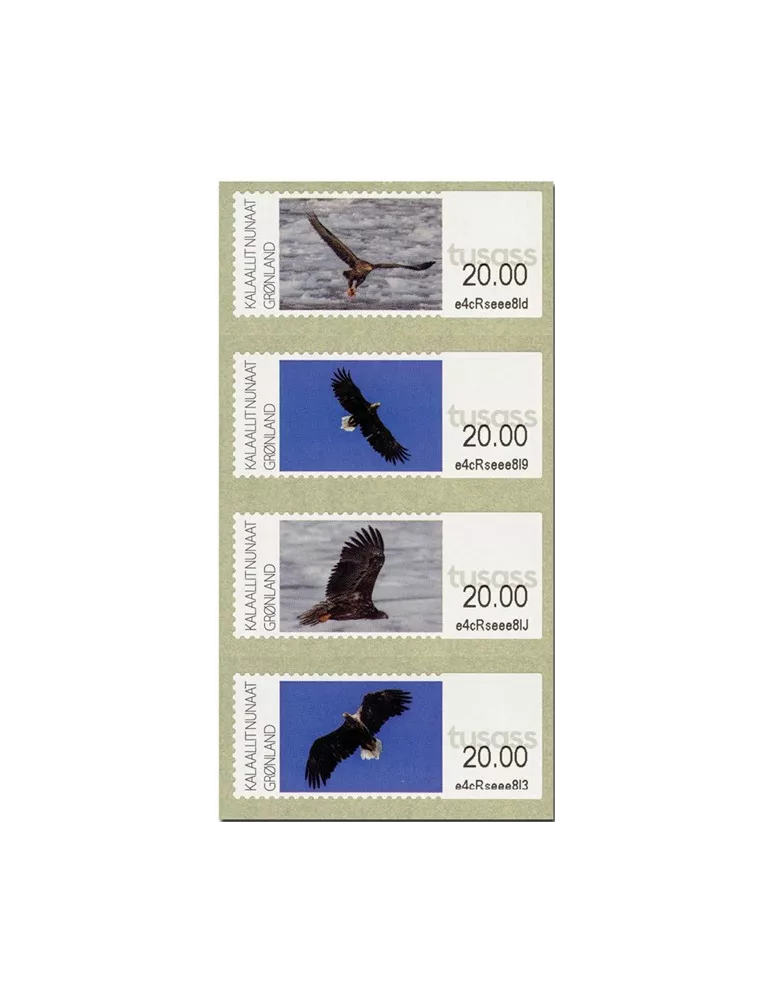 n° 49/52 - Timbre GROENLAND Timbres de distributeurs