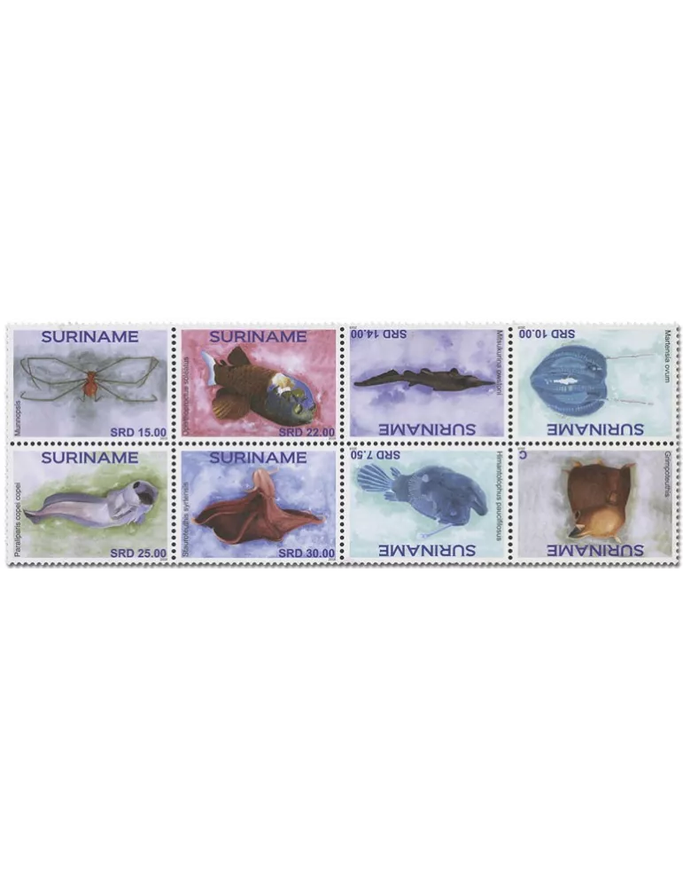 n° 2827/2834 - Timbre SURINAM Poste
