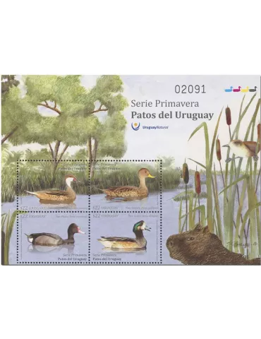 n° 2911/2914 - Timbre URUGUAY Poste