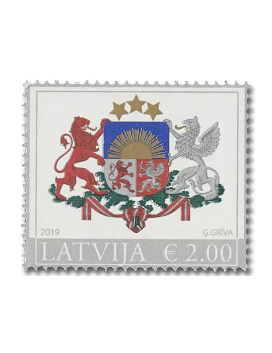 n° 1042 - Timbre LETTONIE Poste