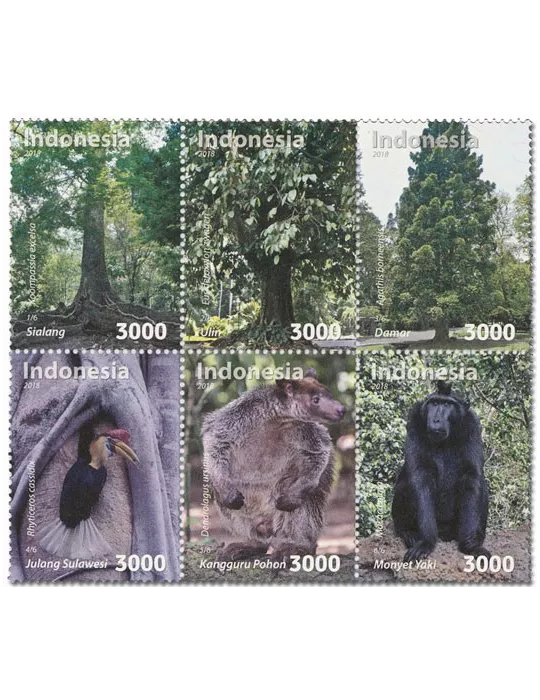 n° 2903/2908 - Timbre INDONESIE Poste