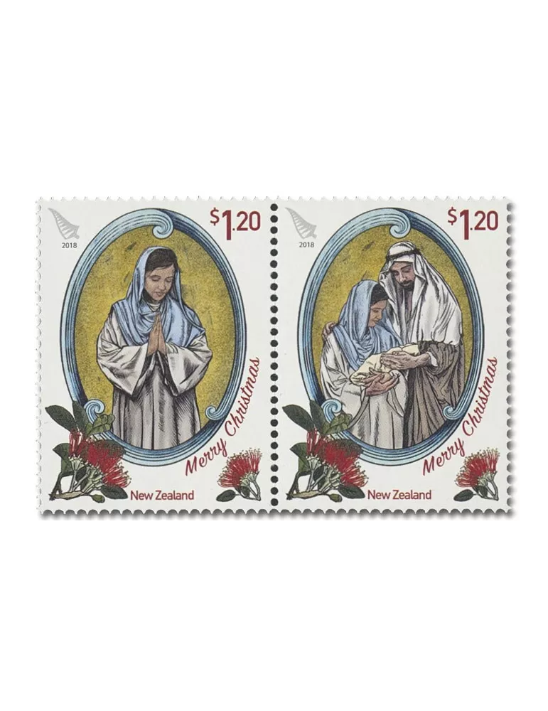 n° 3450/3454 - Timbre NOUVELLE-ZELANDE Poste