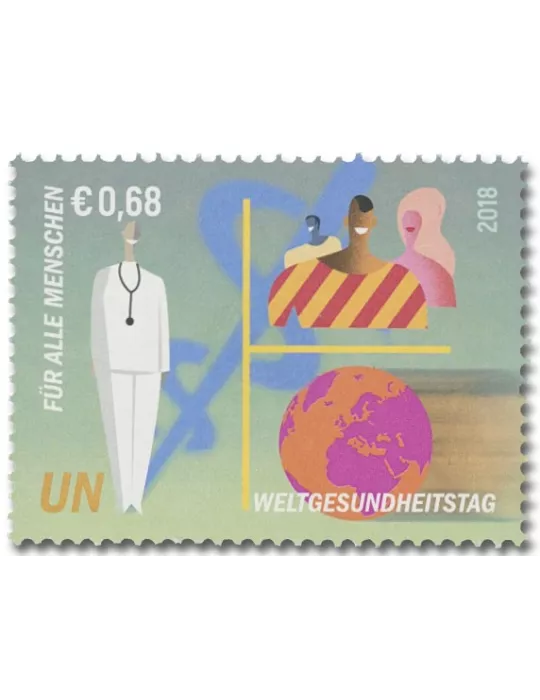n° 990/991 - Timbre ONU VIENNE Poste