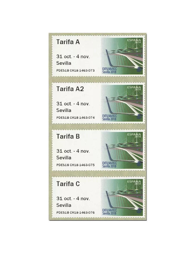 n° 150 - Timbre ESPAGNE Timbres de distributeurs