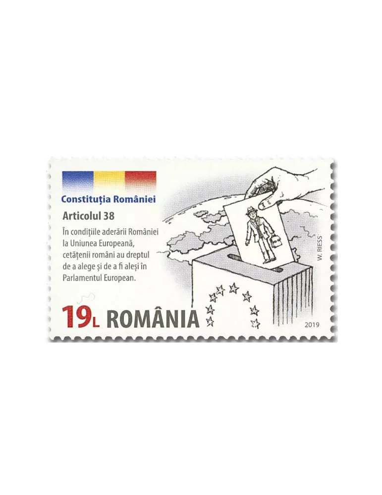 n° 6418/6426 - Timbre ROUMANIE Poste