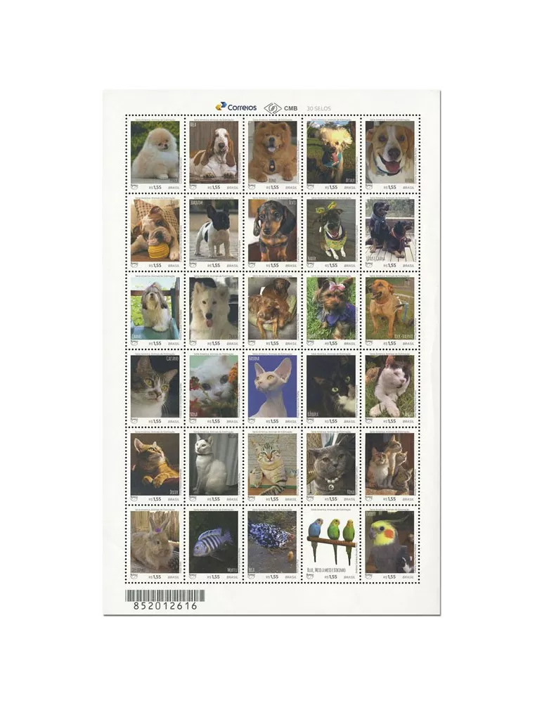 n° 3687/3716 - Timbre BRESIL Poste