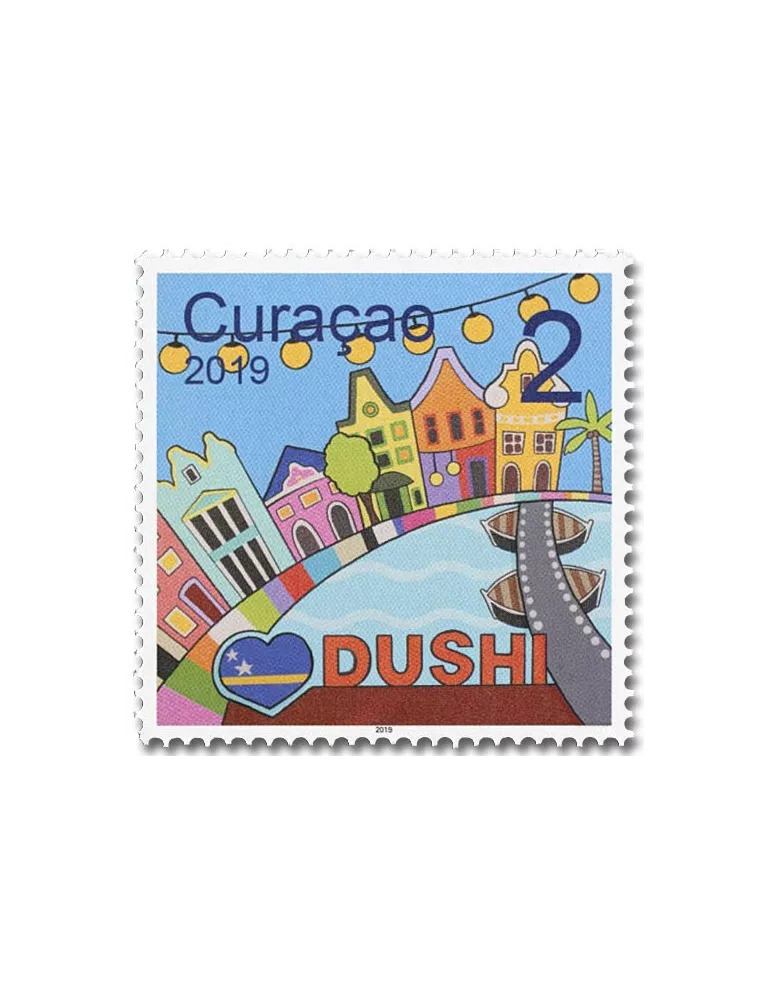 n° 607/612 - Timbre CURACAO Poste