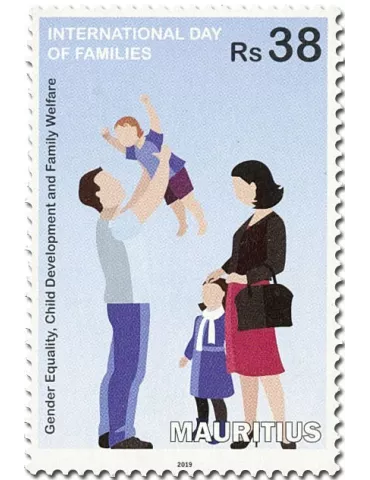 n° 1235 - Timbre MAURICE Poste