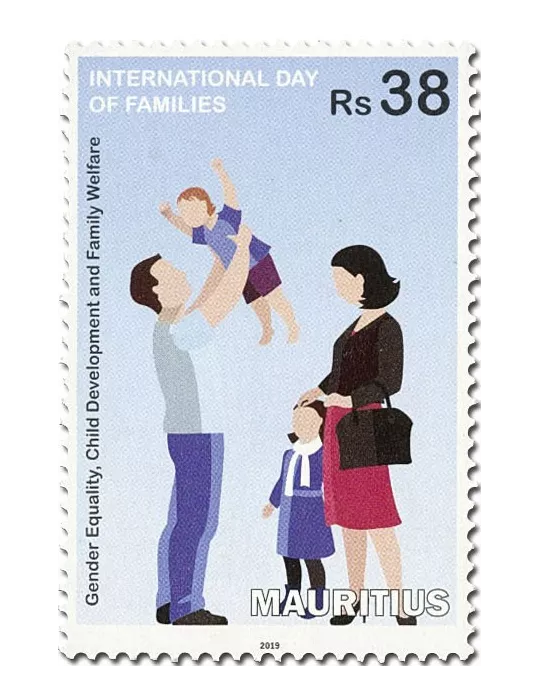 n° 1235 - Timbre MAURICE Poste