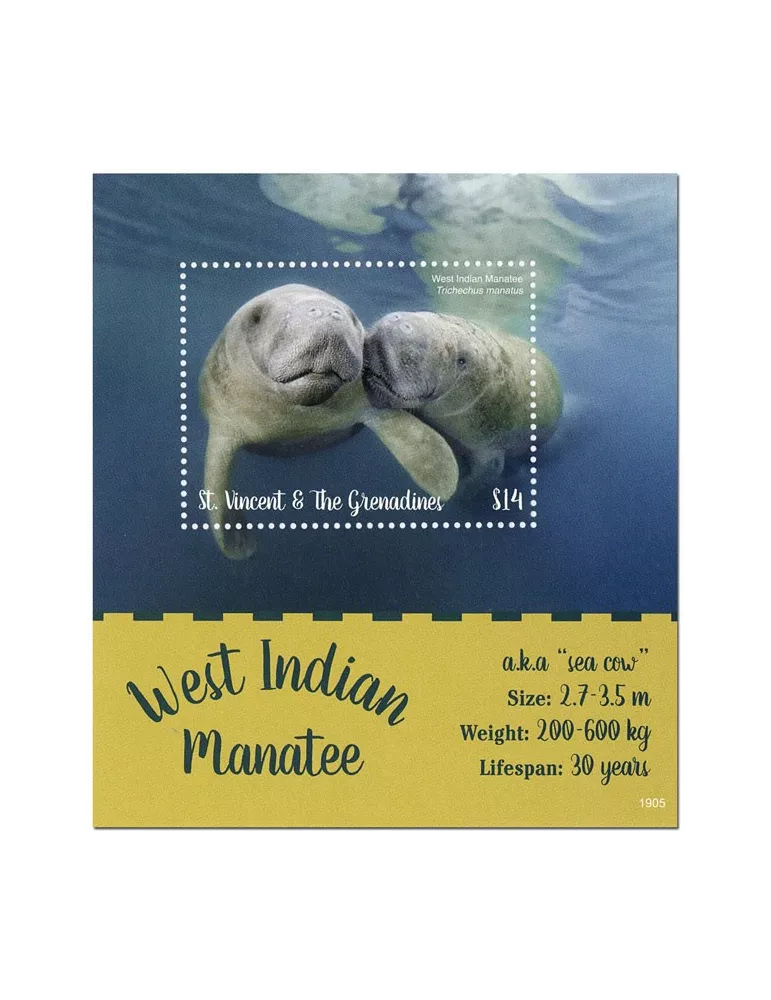 n° 809 - Timbre SAINT-VINCENT Blocs et feuillets