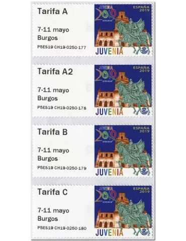 n° 155 - Timbre ESPAGNE Timbres de distributeurs