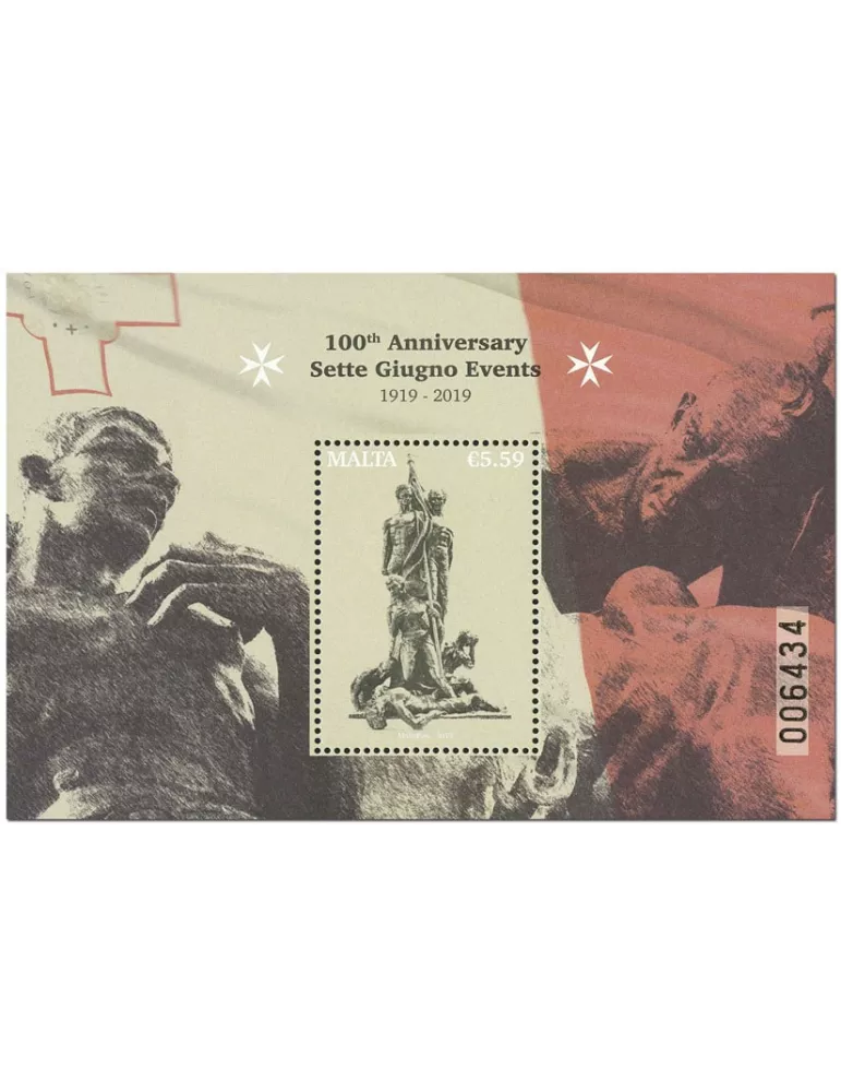 n° 78 - Timbre MALTE Blocs et feuillets