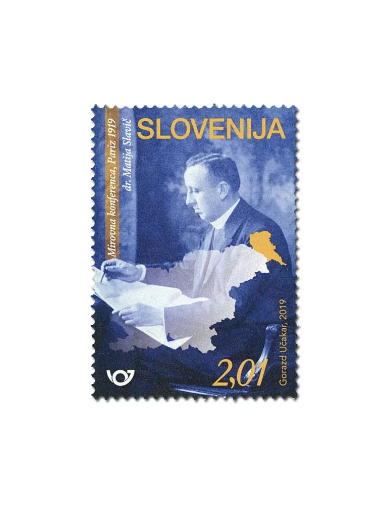n° 1154 - Timbre SLOVENIE Poste
