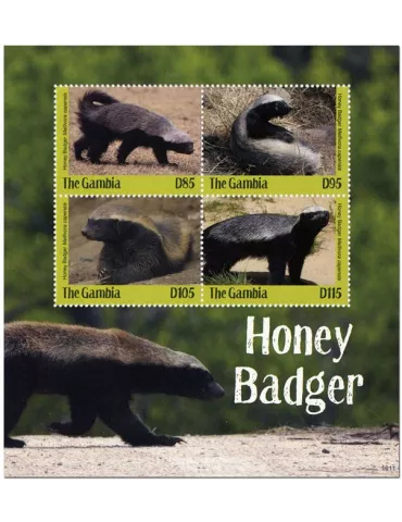 n° 6000/6003 - Timbre GAMBIE Poste